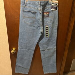 Mission Ridge Men's Relaxed Fit Light Blue Jeans 36x32